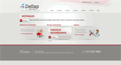 Desktop Screenshot of dellap.com.br