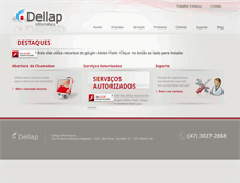 Tablet Screenshot of dellap.com.br